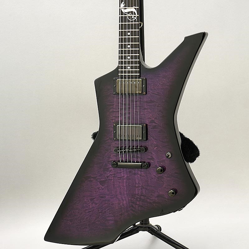 LTD SNAKEBYTE SE Baritone (See Thru Purple Sunburst)の画像